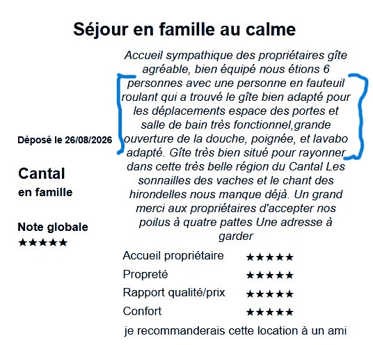 2026 Aout sejour au calme